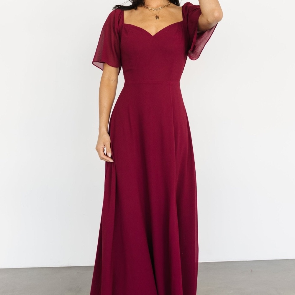 Baltic Born Sierra Sweetheart Maxi Dress | Mulberry Size XLXL